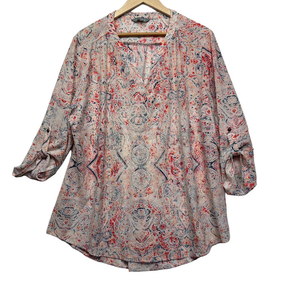 Suzanne Grae Floral Blouse - Size 18