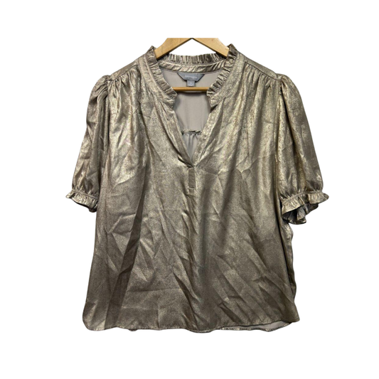 Suzanne Grae Gold Top - Size 14