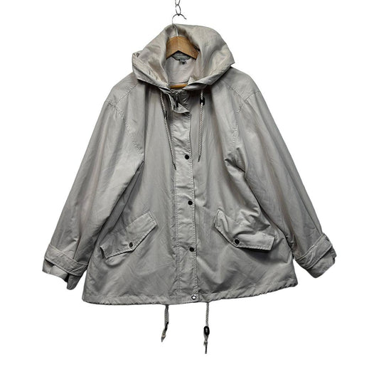 Suzanne Grae Grey Hooded Jacket - Size XL