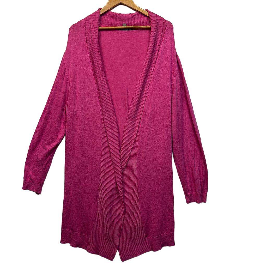 Suzanne Grae Pink Cardigan - Size 2XL