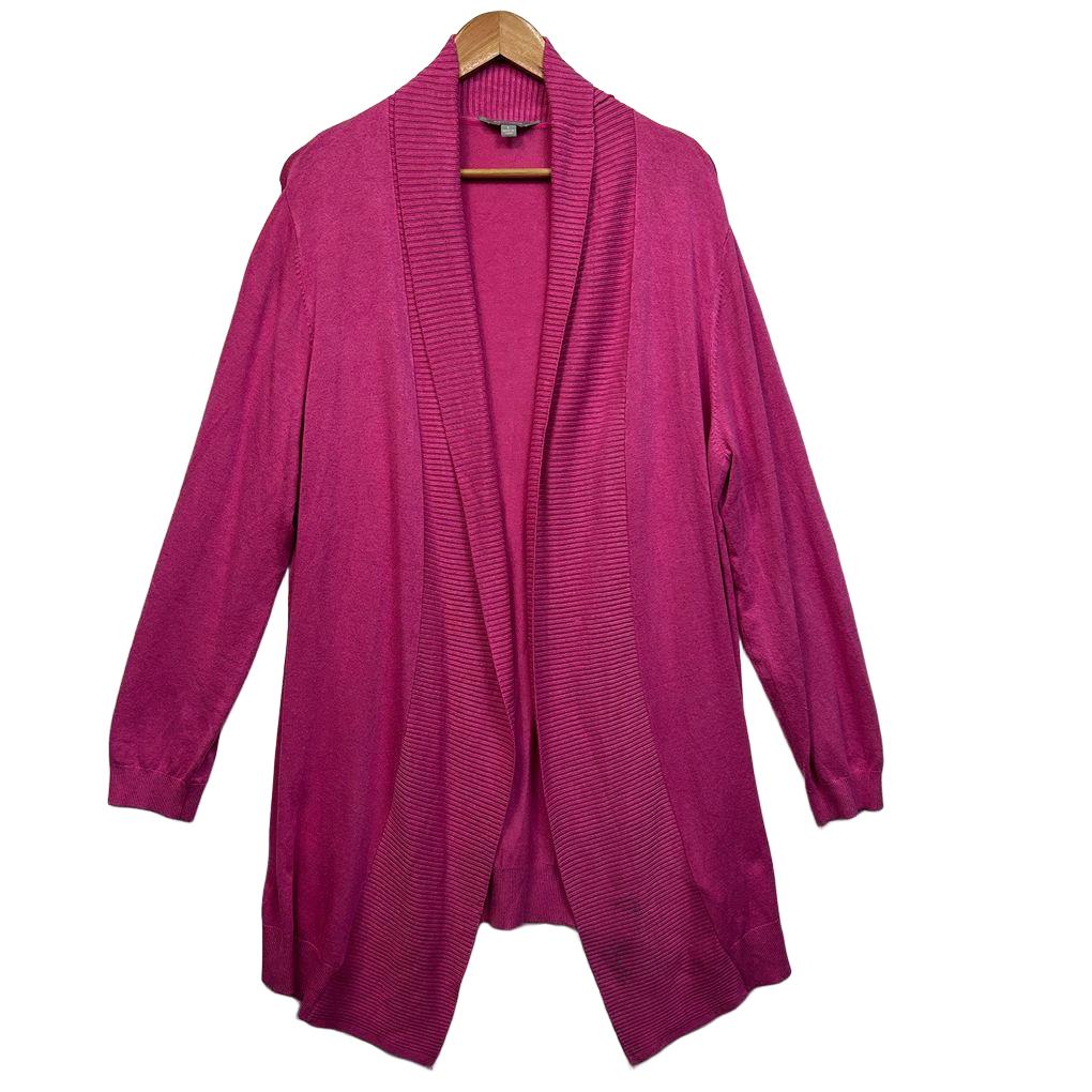 Suzanne Grae Pink Cardigan - Size L