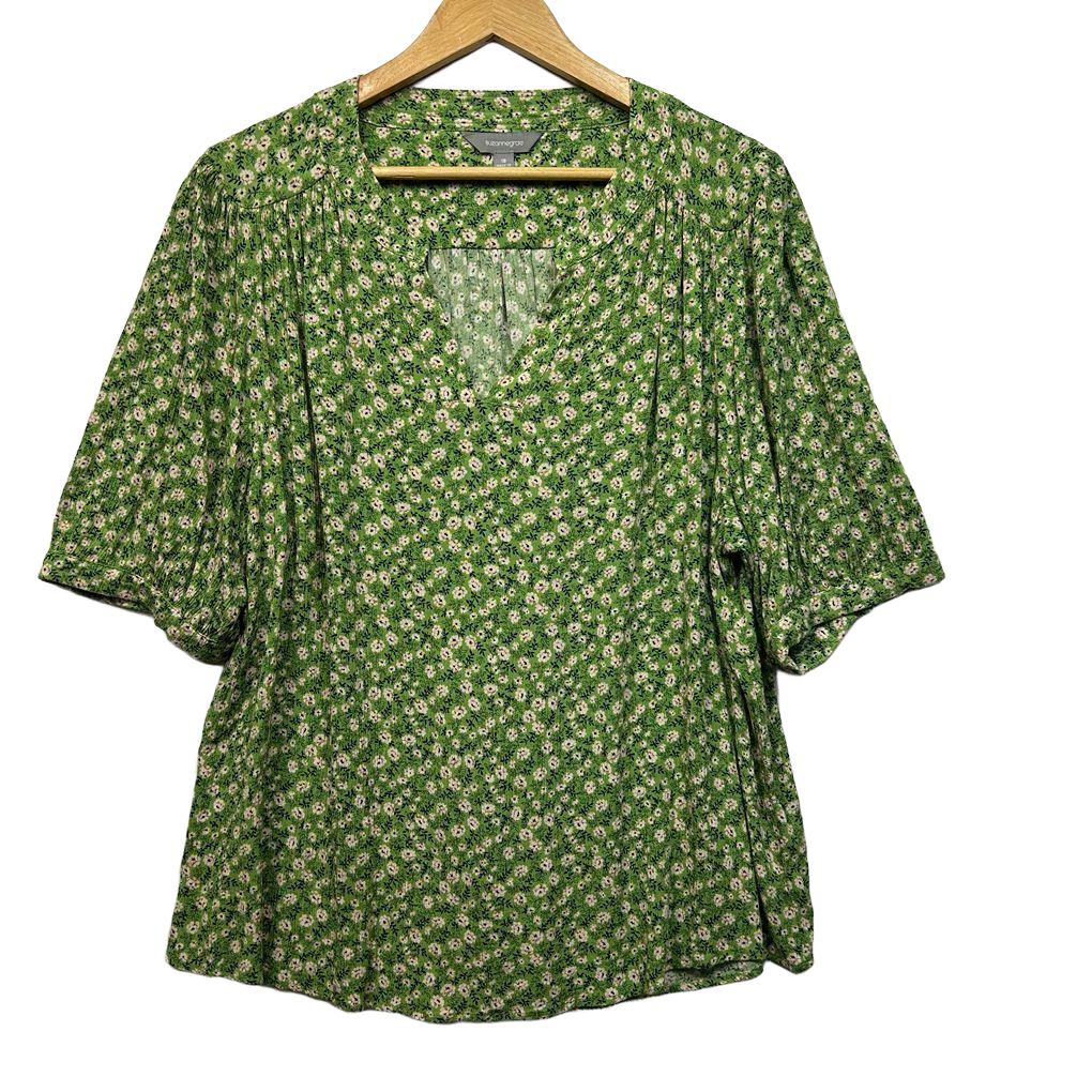Suzanne Grae Floral Top - Size 18