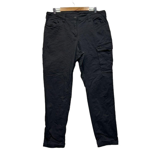 Syzmik Workwear Black Cotton Pants - Size 18