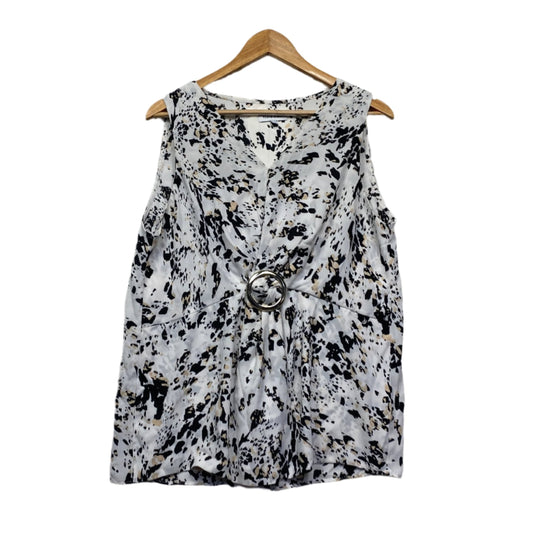 Table Eight White Sleeveless Top - Size 14