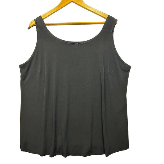 Taking Shape Black Cami Top - Size 22