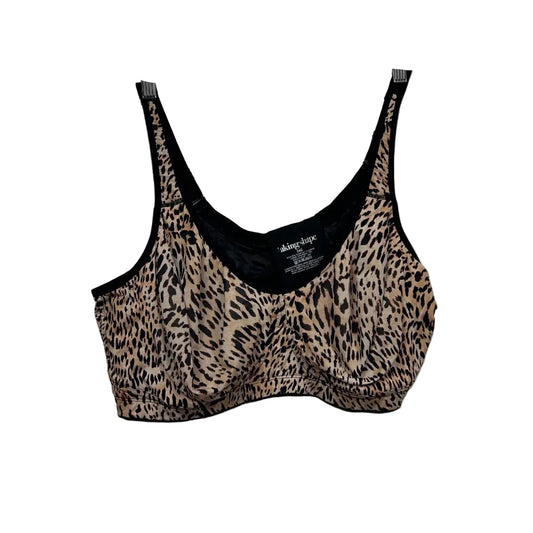 Taking Shape Leopard Print Bra - Size 24E
