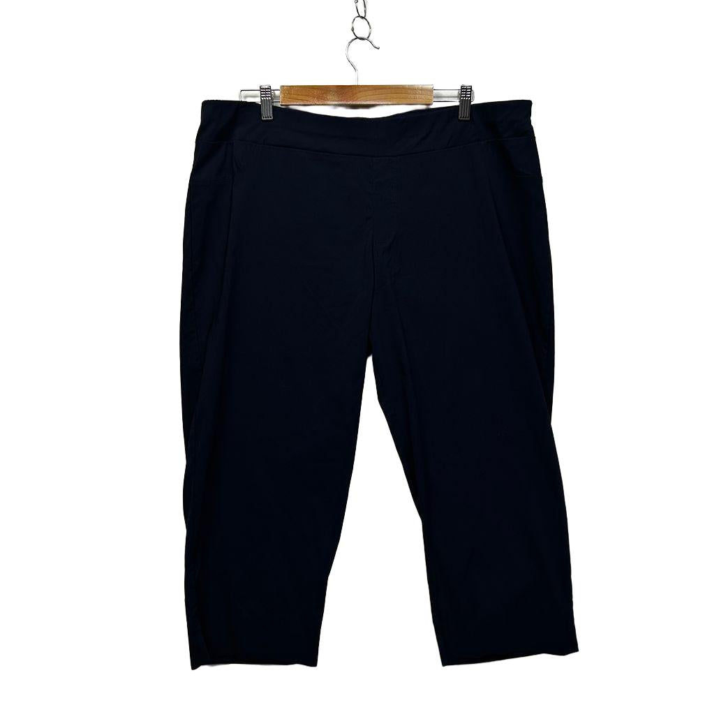 Taking Shape Navy Plus Size Cropped Pants - Size 20