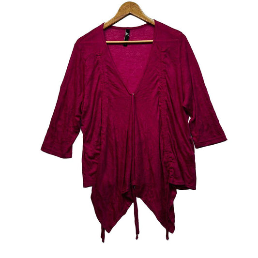 Taking Shape Pink Plus Size Top - Size 18/M