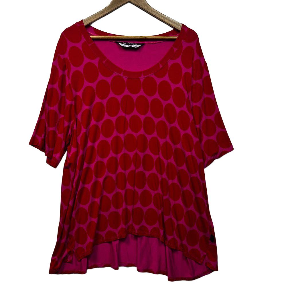 Taking Shape Pink Plus Size Top - Size 22