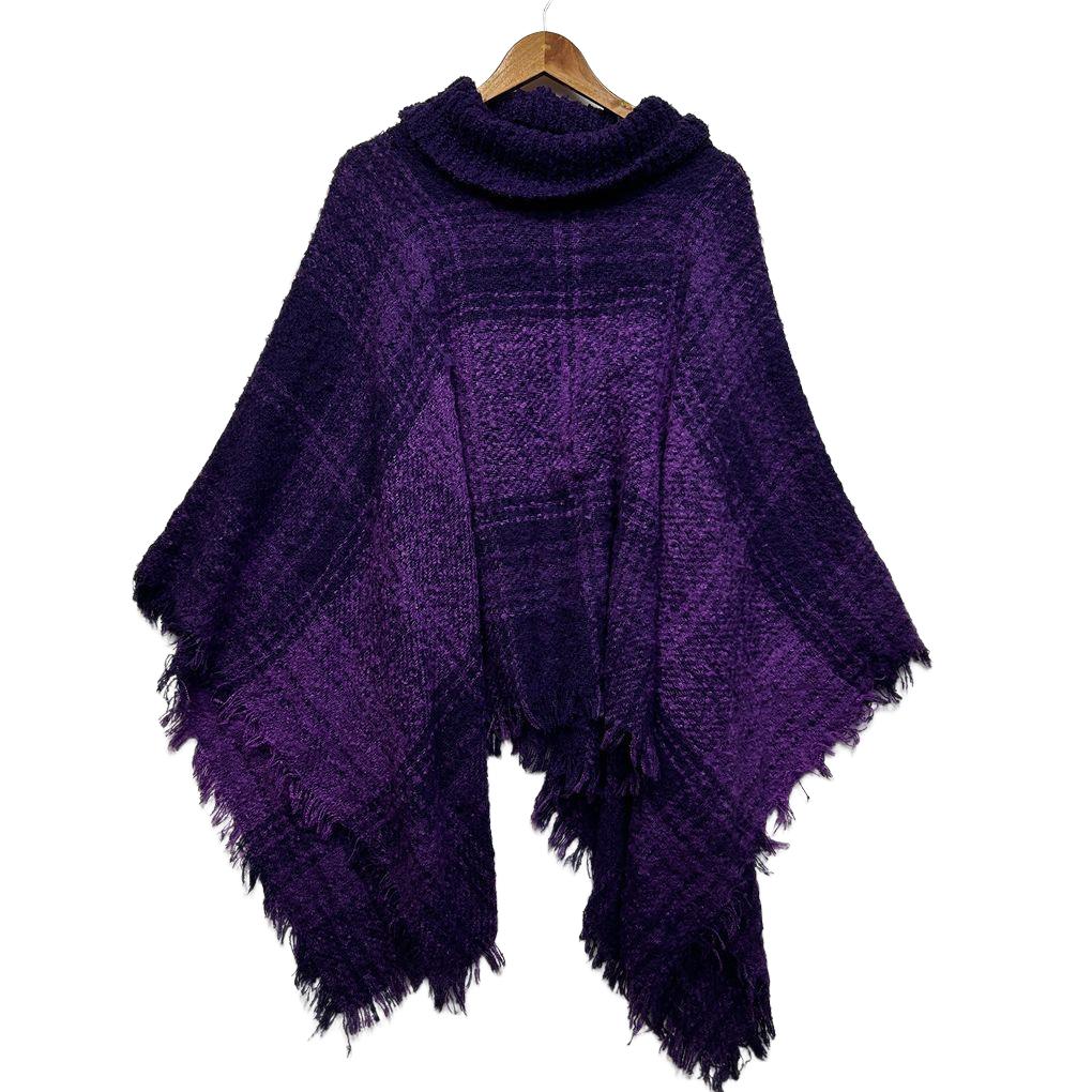 Taking Shape Check Poncho