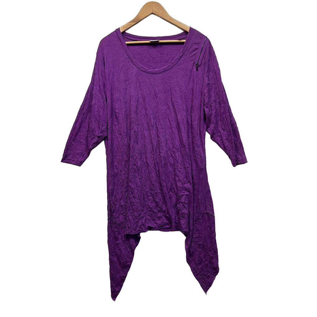 Taking Shape Purple Top - Size 18/M