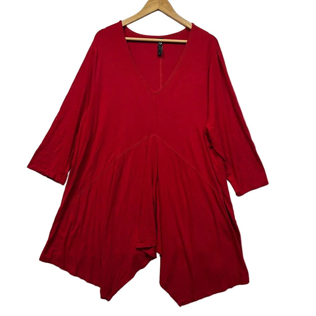 Taking Shape Red Top - Size 22/XL