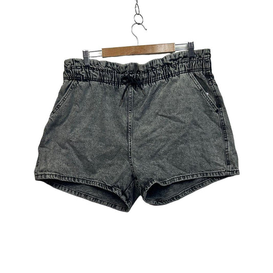 Target Black Denim Shorts - Size 18