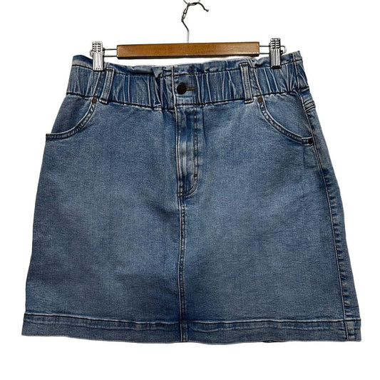 Target Blue Cotton Denim Skirt - Size 16