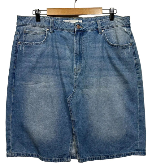 Target Blue Denim Skirt - Size 18