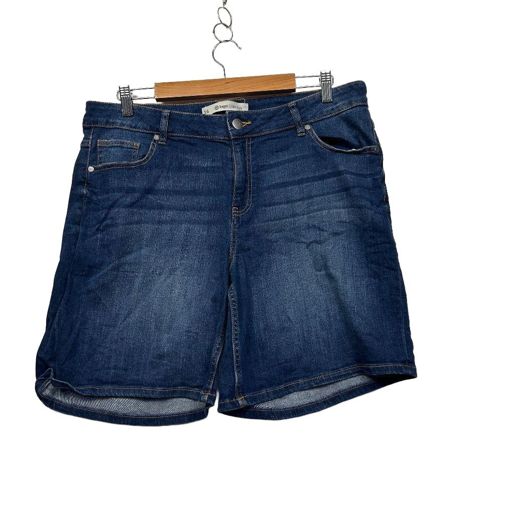 Target Collection Blue Denim Shorts - Size 16