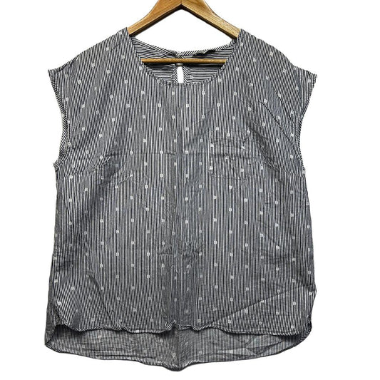 Target Collection Navy Linen Top - Size 18