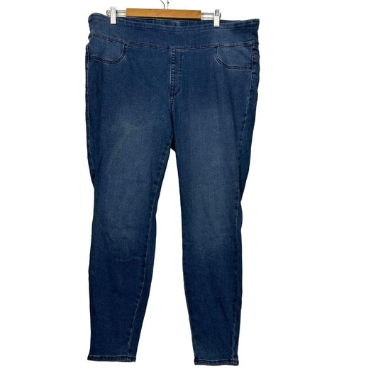 Target Curve Blue Cotton Jeans - Size 20