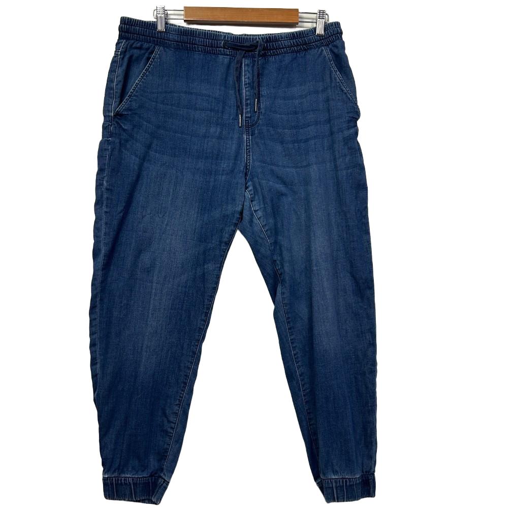 Target Denim Cotton Joggers - Size 16