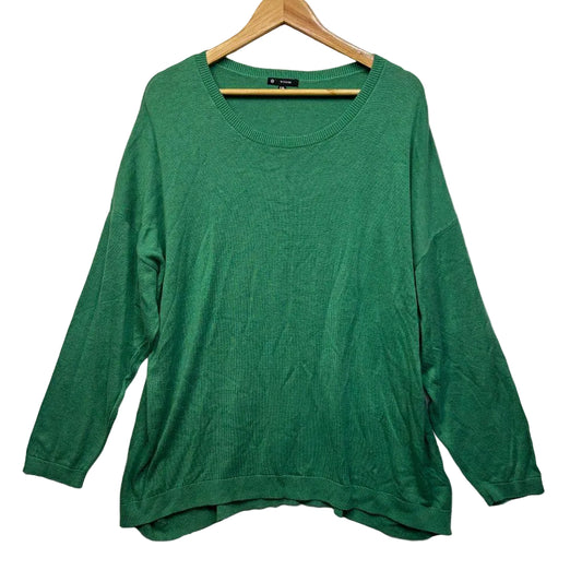 Target Green Knit Top Jumper - Size XXL