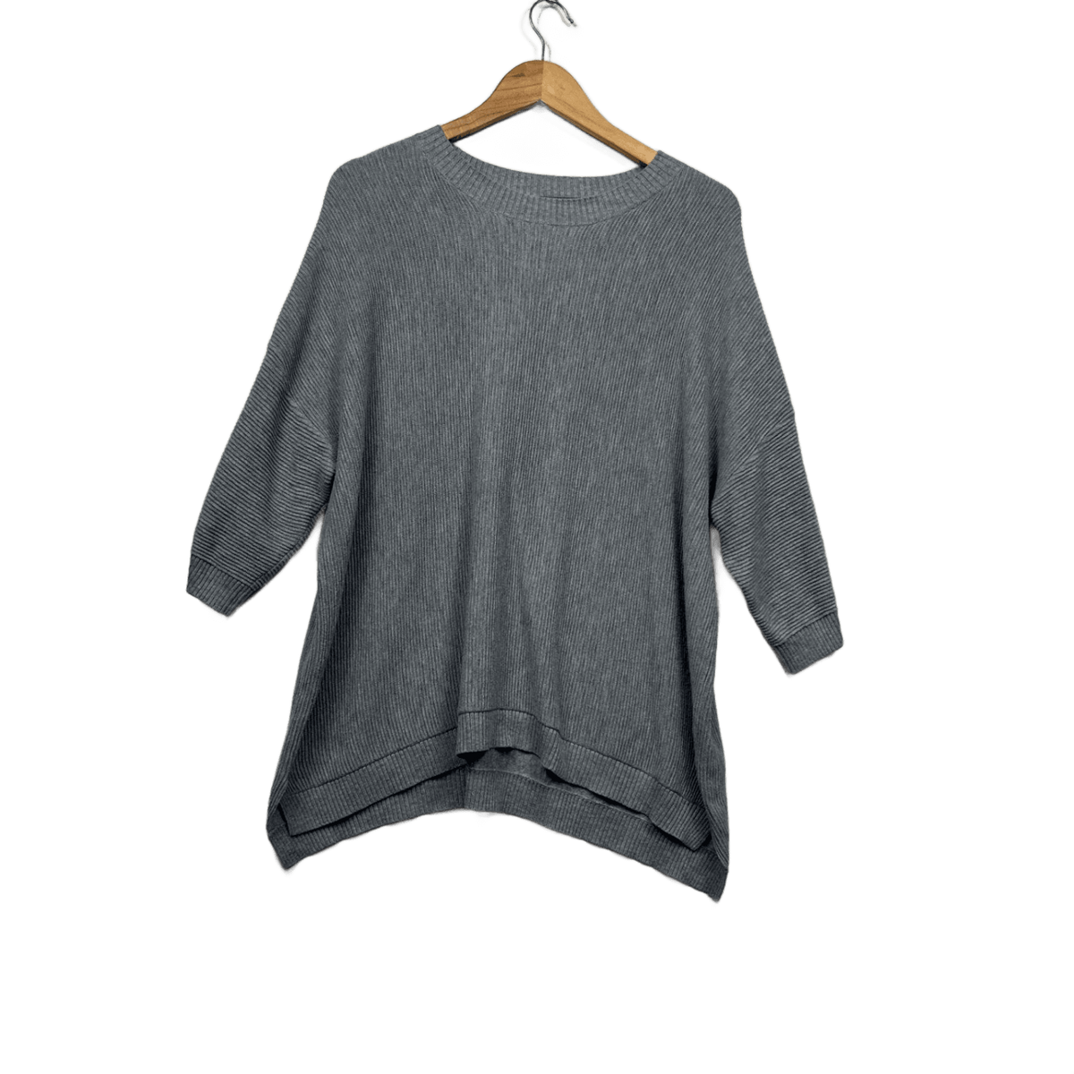 Target Grey Crew Neck Knit Jumper - Size 14