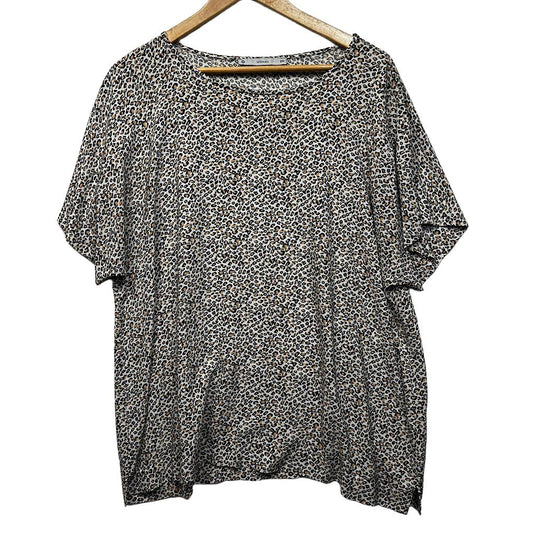 Target Leopard Print Top - Size 20