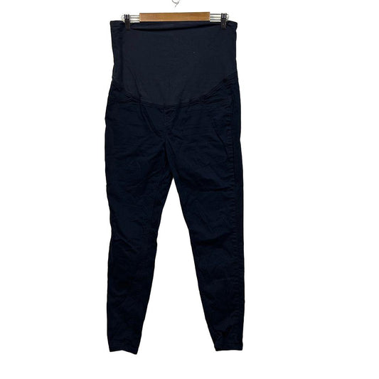 Target Navy Cotton Maternity Pants - Size 16