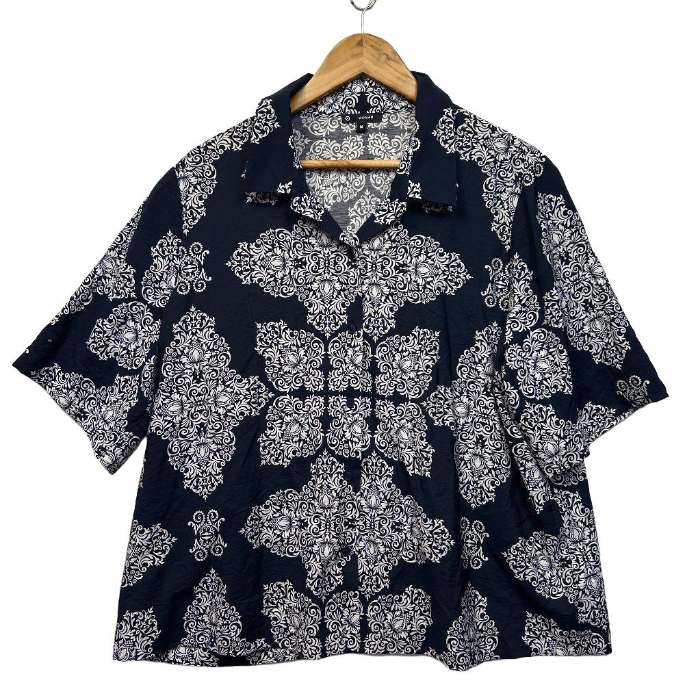 Target Navy Top - Size 16