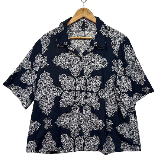 Target Navy Top - Size 16