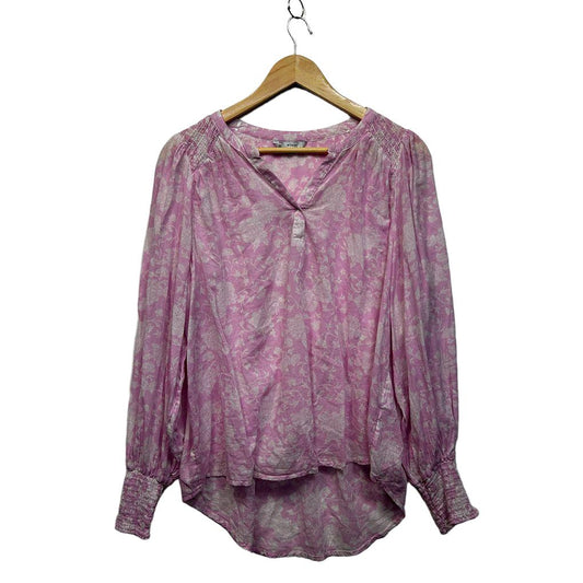 Target Pink Floral Cotton Top - Size 14