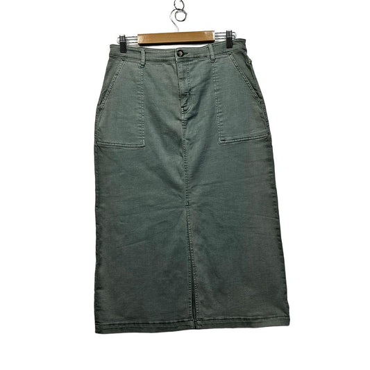 Target Sage Green Denim Skirt - Size 14