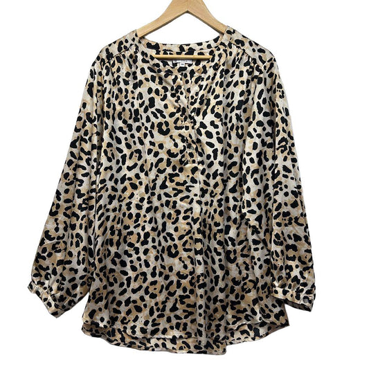 Target Leopard Print Top - Size 24