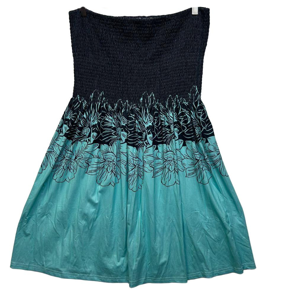 Teal Dress / Skirt - Size 2XL