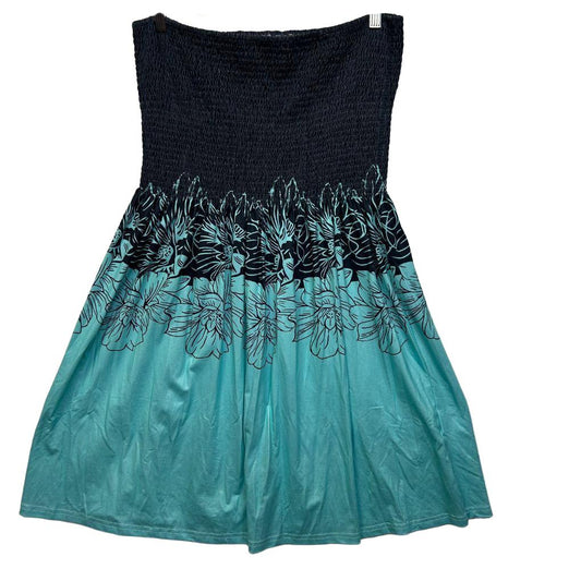 Teal Dress / Skirt - Size 2XL