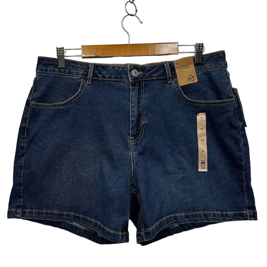 The 1964 Denim Company Blue Denim Shorts - Size 18