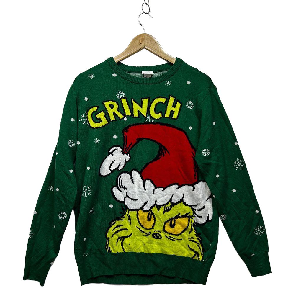 The Grinch Green Christmas Jumper - Size M/12