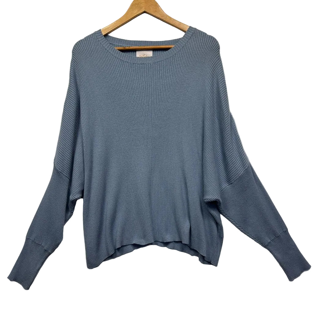 The Lullaby Club Blue Knit Top - Size S/M