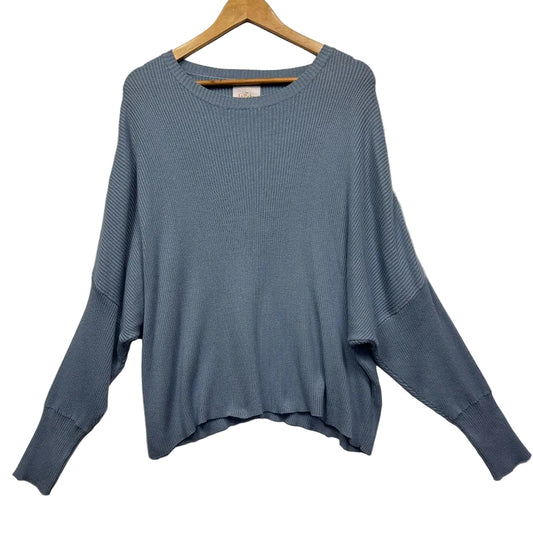 The Lullaby Club Blue Knit Top - Size S/M