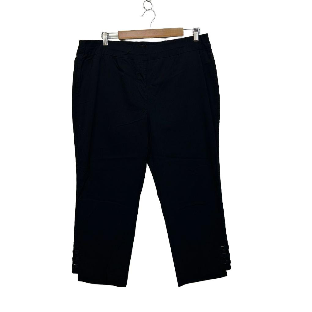 Threadz Basics Black Pants - Size XXL