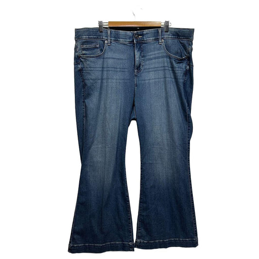 Torrid Blue Plus Size Bombshell Flare Stretch Jeans - Size 24S