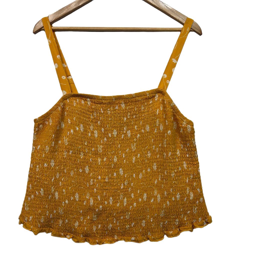 Torrid Mustard Top - Size 2
