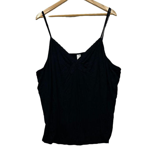 UnderCoverWear Black Cami Top - Size 26 - 28