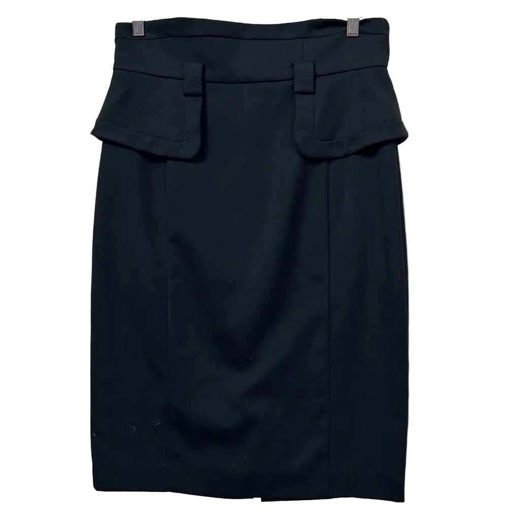 Veronika Maine Black Pencil Skirt - Size 14
