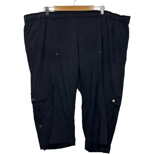Virtuelle Black Cropped Pants - Size 24