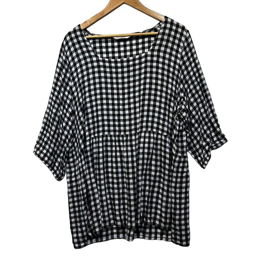 Virtuelle Gingham Top - Size 20