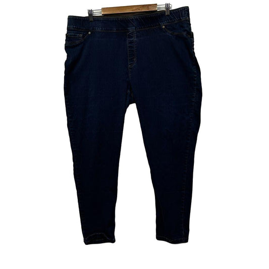 Virtuelle Dark Blue Plus Size Jeans - Size 20