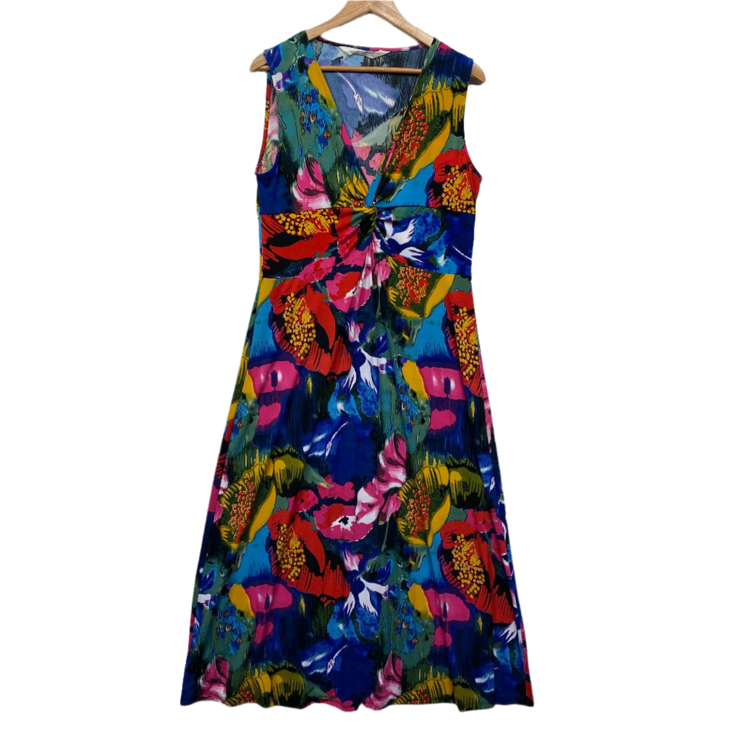 Virtuelle Multicoloured Sleeveless Maxi Dress - Size XXS/12-14