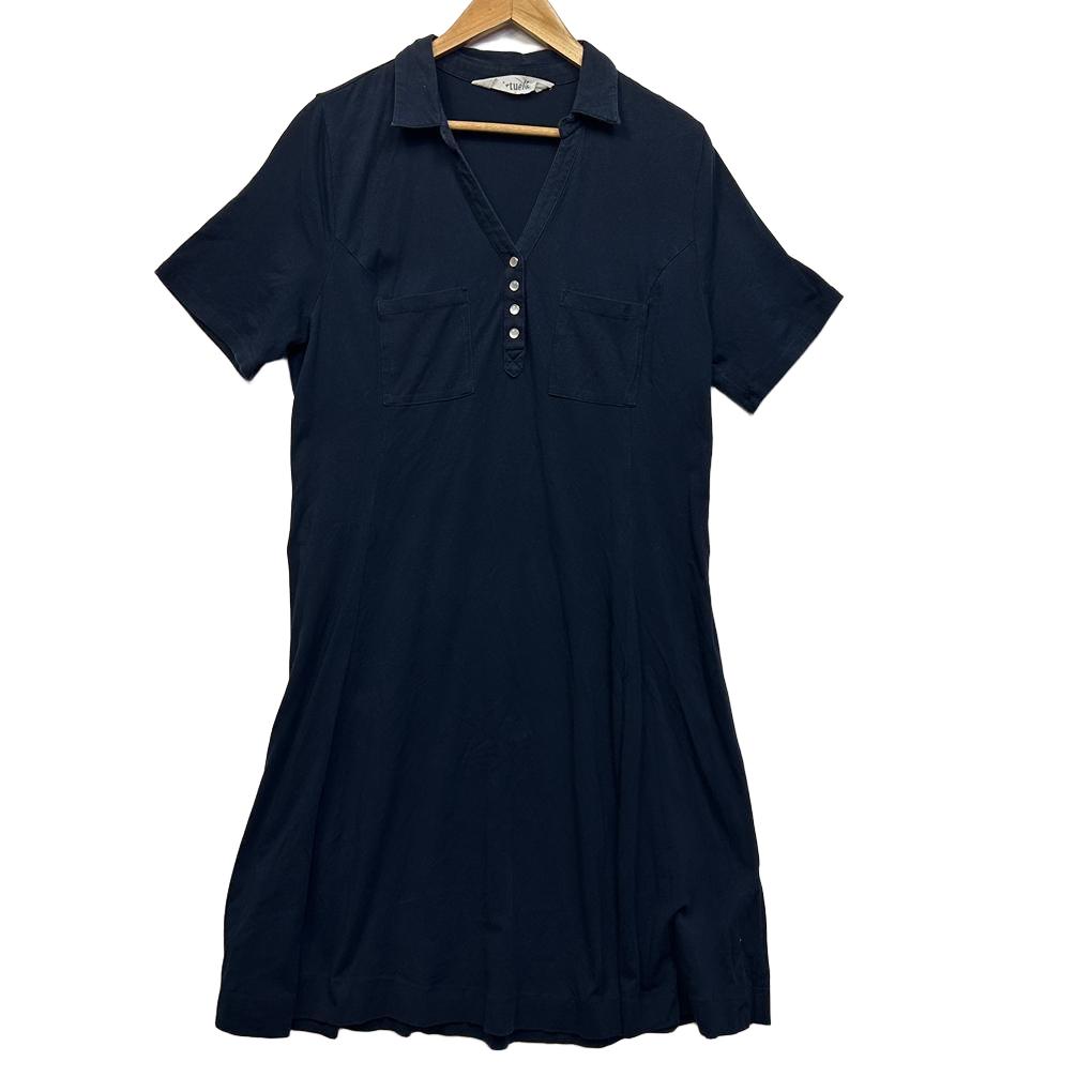 Virtuelle Navy Casual Dress - Size 14