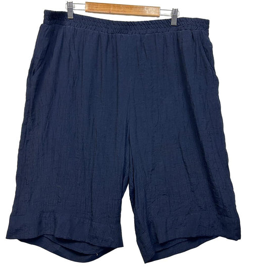 Virtuelle Navy Cropped Pants - Size 22