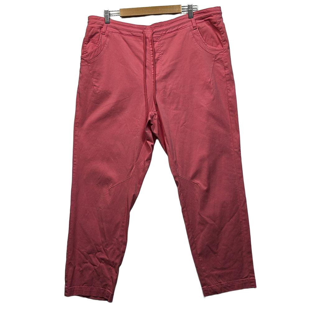 Virtuelle Pink Plus Size Cotton Pants - Size 20